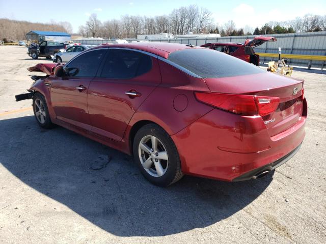 Photo 2 VIN: 5XXGM4A73FG420509 - KIA OPTIMA LX 