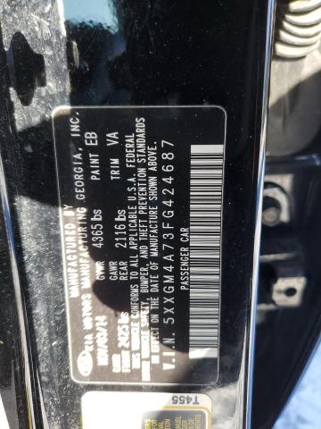 Photo 11 VIN: 5XXGM4A73FG424687 - KIA OPTIMA 