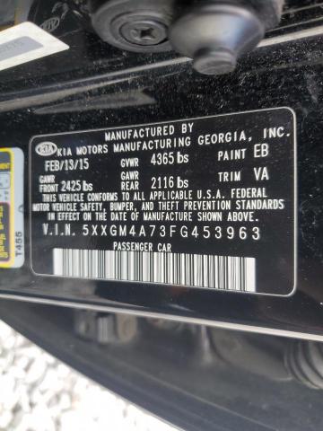 Photo 11 VIN: 5XXGM4A73FG453963 - KIA OPTIMA 