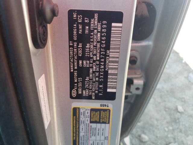 Photo 11 VIN: 5XXGM4A73FG465899 - KIA OPTIMA LX 