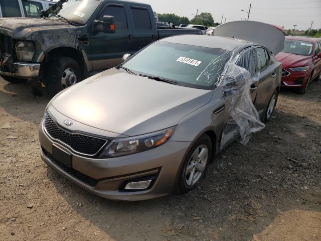 Photo 1 VIN: 5XXGM4A73FG466437 - KIA OPTIMA LX 