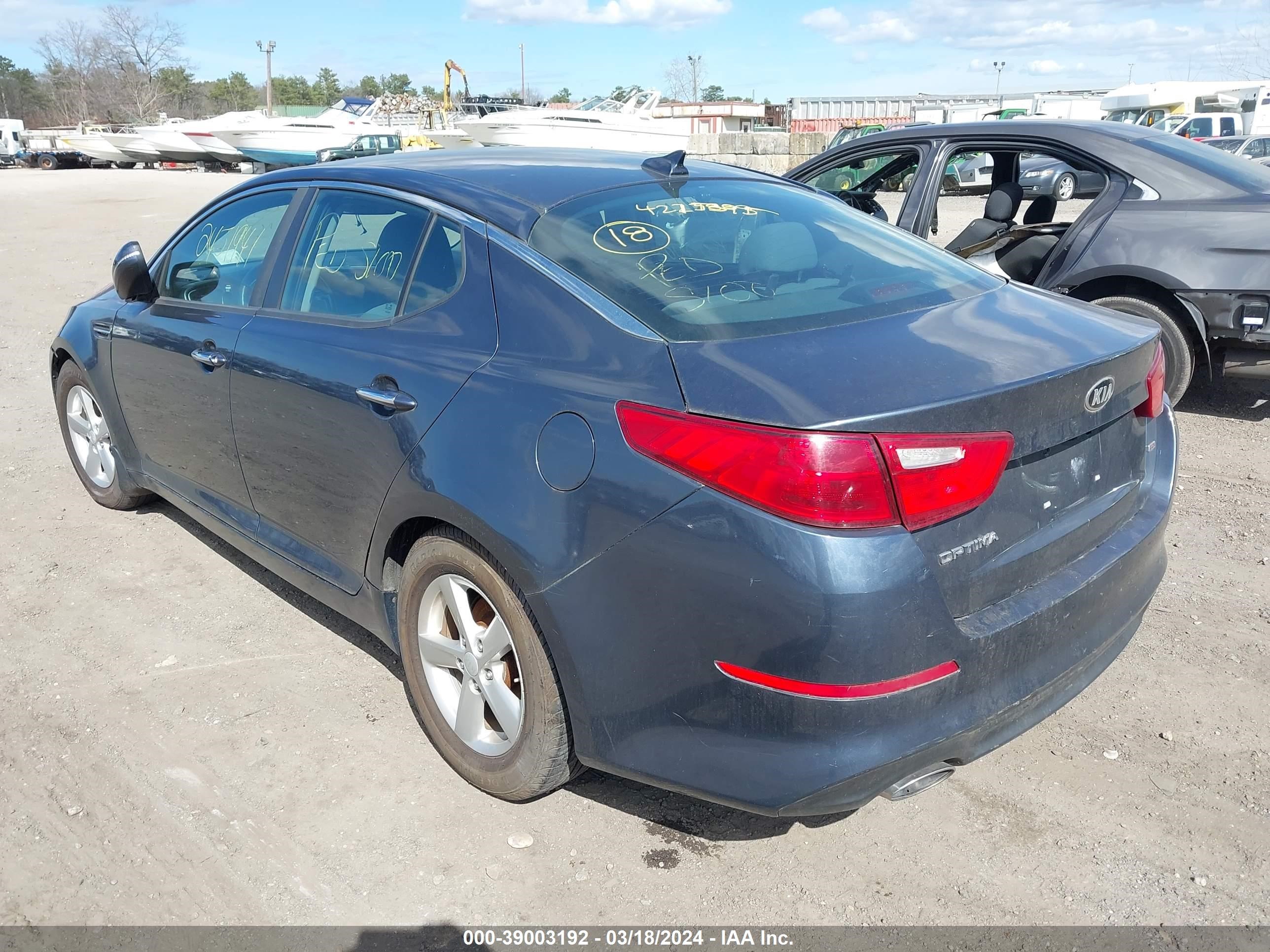 Photo 2 VIN: 5XXGM4A73FG479480 - KIA OPTIMA 