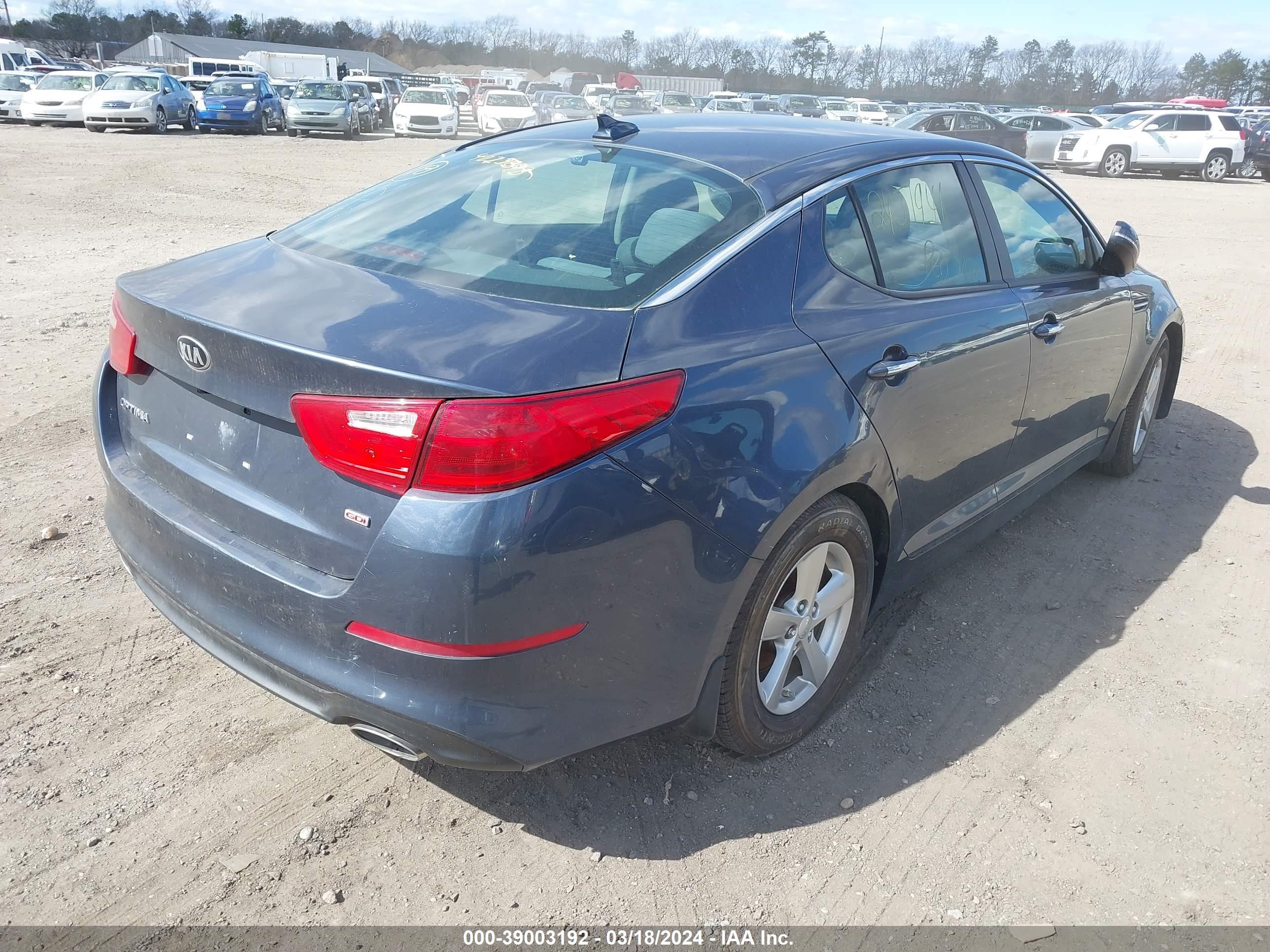 Photo 3 VIN: 5XXGM4A73FG479480 - KIA OPTIMA 