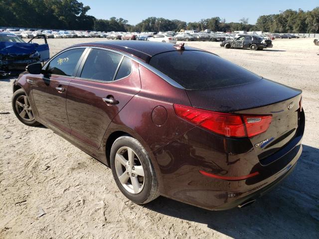 Photo 2 VIN: 5XXGM4A73FG485098 - KIA OPTIMA LX 