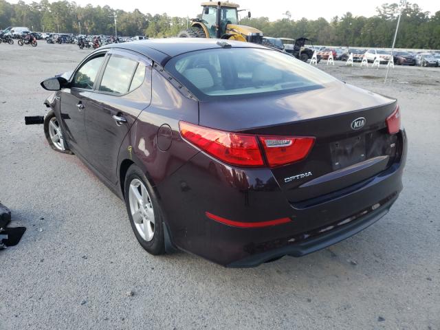 Photo 2 VIN: 5XXGM4A73FG489992 - KIA OPTIMA LX 