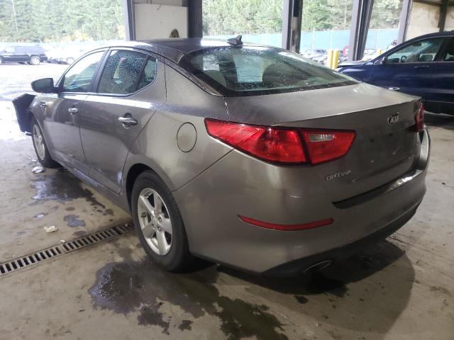 Photo 2 VIN: 5XXGM4A73FG502885 - KIA OPTIMA LX 