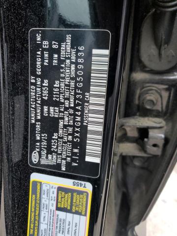 Photo 11 VIN: 5XXGM4A73FG509836 - KIA OPTIMA 