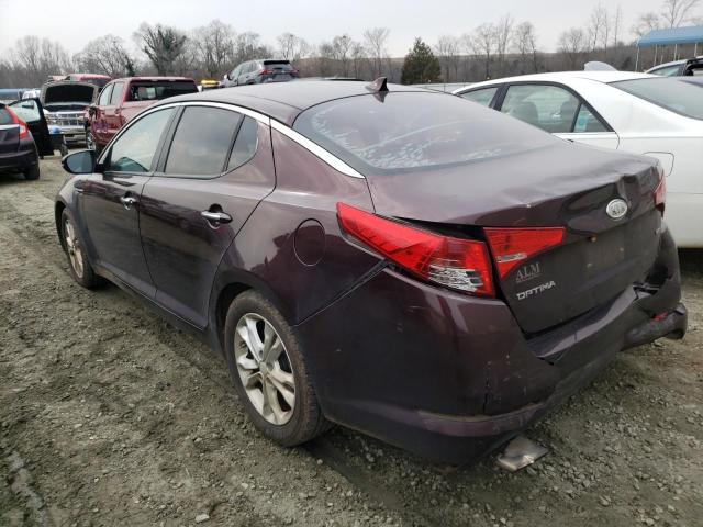 Photo 2 VIN: 5XXGM4A74CG032684 - KIA OPTIMA LX 