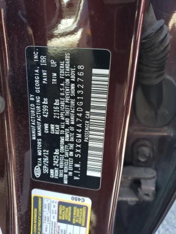 Photo 11 VIN: 5XXGM4A74DG132768 - KIA OPTIMA LX 