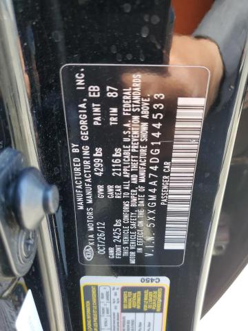 Photo 11 VIN: 5XXGM4A74DG144533 - KIA OPTIMA 