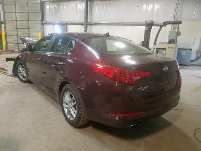 Photo 2 VIN: 5XXGM4A74DG192596 - KIA OPTIMA LX 