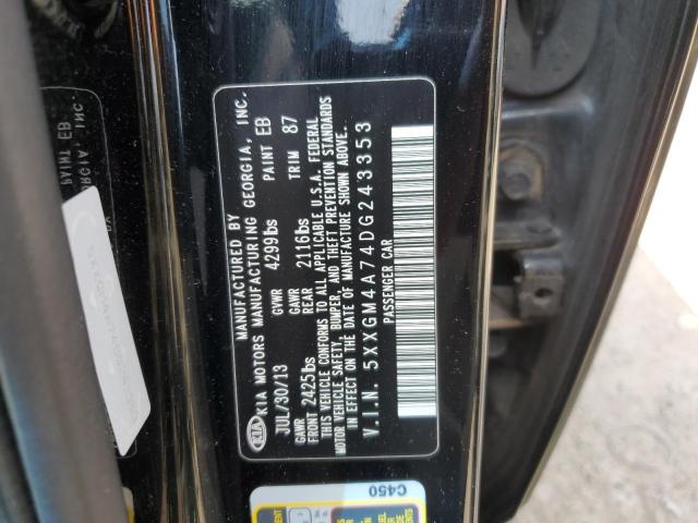 Photo 11 VIN: 5XXGM4A74DG243353 - KIA OPTIMA LX 