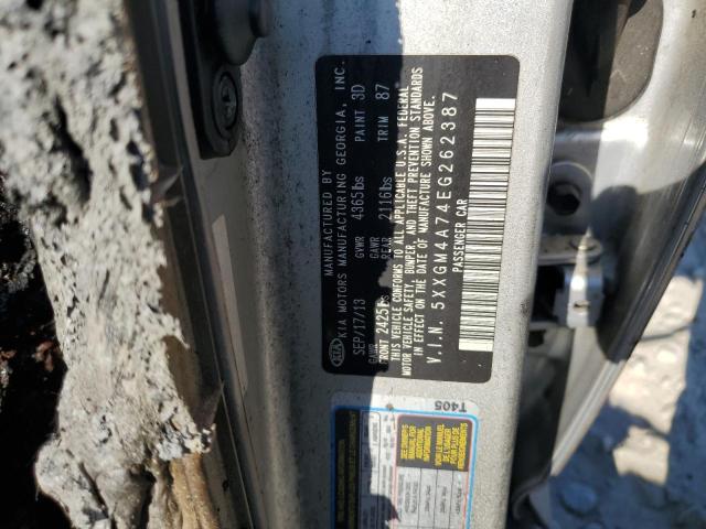 Photo 11 VIN: 5XXGM4A74EG262387 - KIA OPTIMA LX 