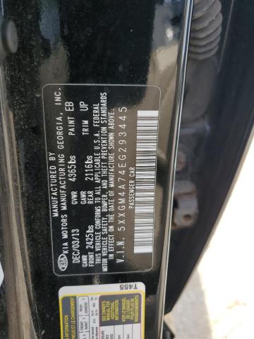 Photo 11 VIN: 5XXGM4A74EG293445 - KIA OPTIMA 