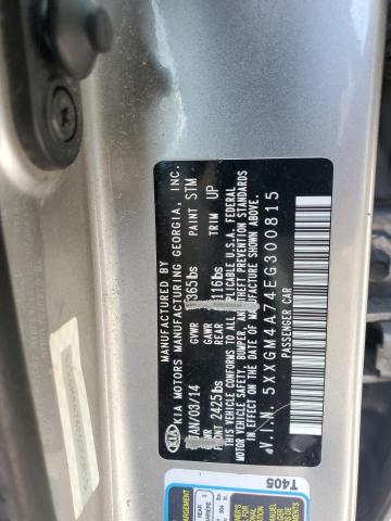 Photo 11 VIN: 5XXGM4A74EG300815 - KIA OPTIMA 