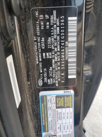 Photo 11 VIN: 5XXGM4A74EG301365 - KIA OPTIMA LX 