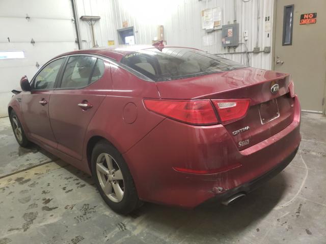 Photo 2 VIN: 5XXGM4A74EG323513 - KIA OPTIMA LX 