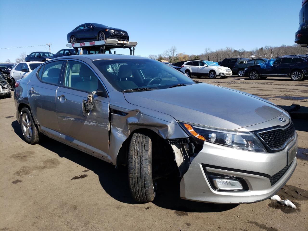 Photo 3 VIN: 5XXGM4A74FG355329 - KIA OPTIMA 