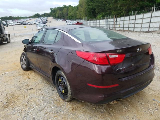 Photo 2 VIN: 5XXGM4A74FG362023 - KIA OPTIMA LX 