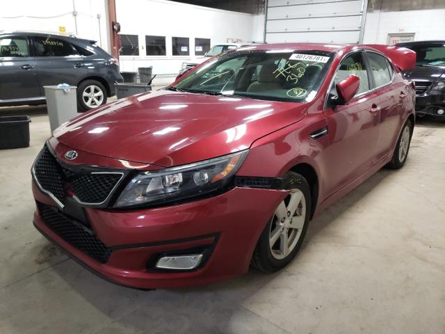 Photo 1 VIN: 5XXGM4A74FG369473 - KIA OPTIMA LX 