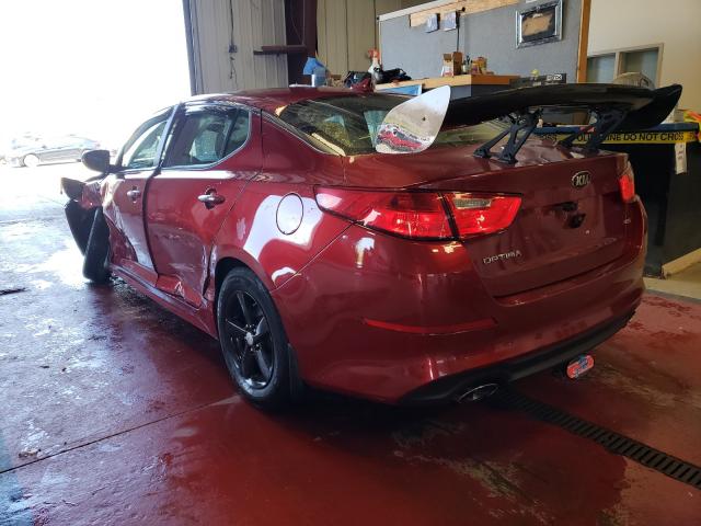 Photo 2 VIN: 5XXGM4A74FG378349 - KIA OPTIMA LX 