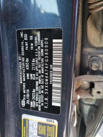 Photo 11 VIN: 5XXGM4A74FG380909 - KIA OPTIMA LX 