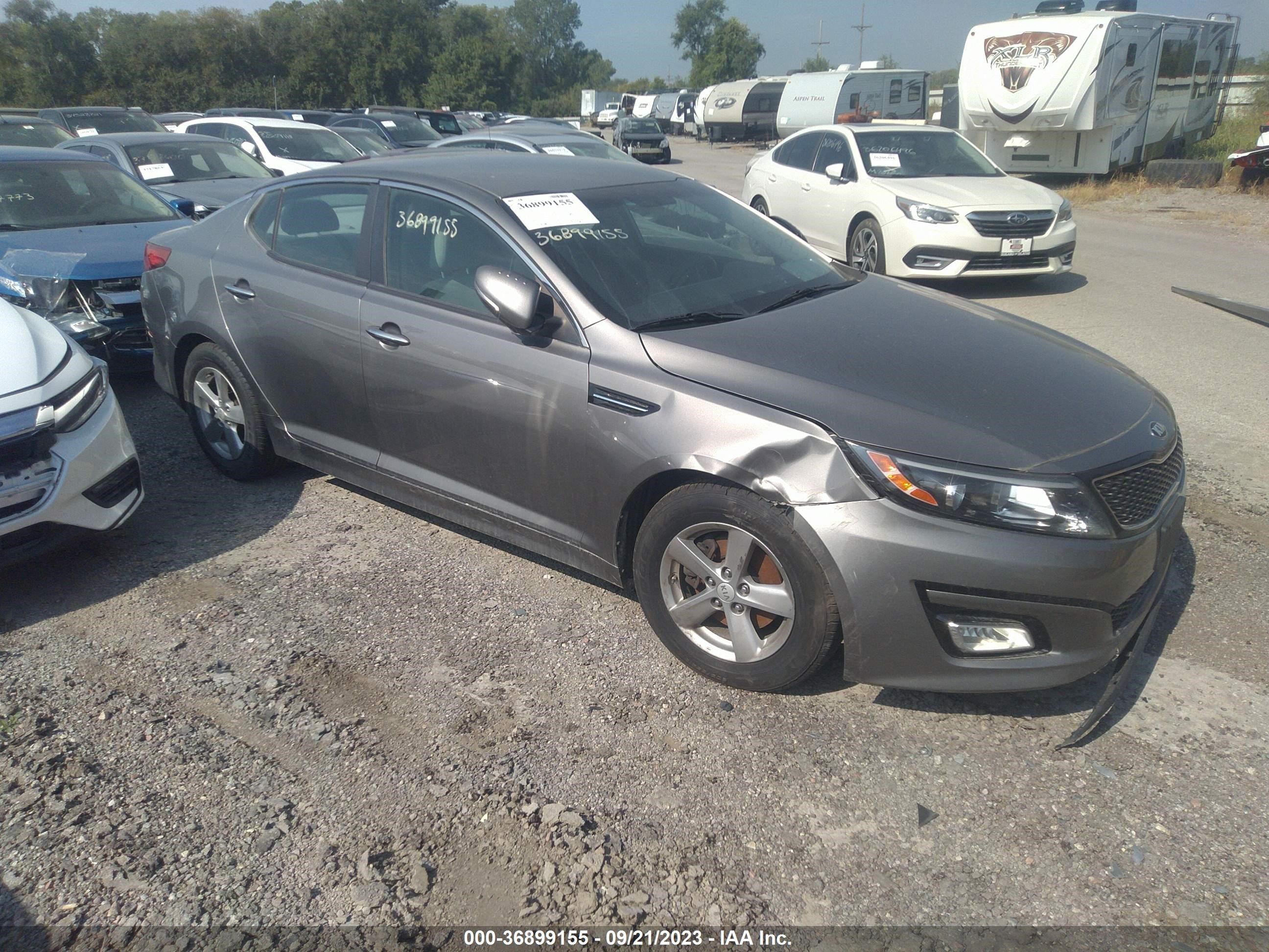 Photo 0 VIN: 5XXGM4A74FG403850 - KIA OPTIMA 