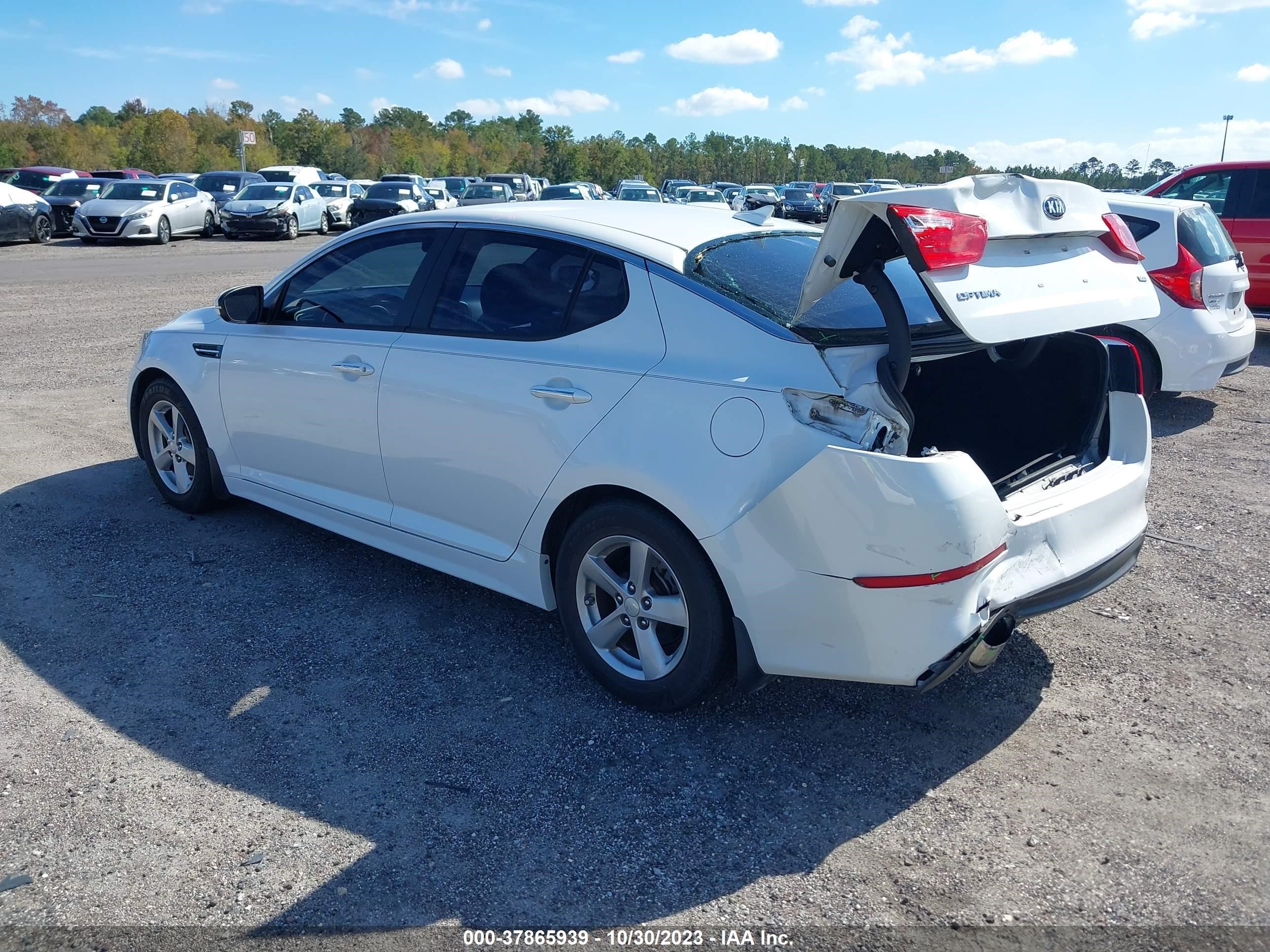 Photo 2 VIN: 5XXGM4A74FG434418 - KIA OPTIMA 