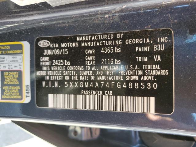 Photo 12 VIN: 5XXGM4A74FG488530 - KIA OPTIMA 