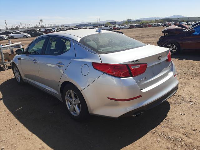 Photo 2 VIN: 5XXGM4A74FG494134 - KIA OPTIMA LX 