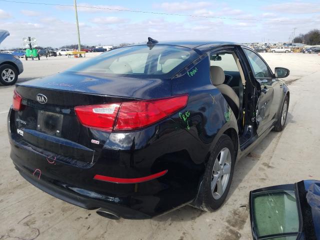 Photo 3 VIN: 5XXGM4A74FG497714 - KIA OPTIMA LX 