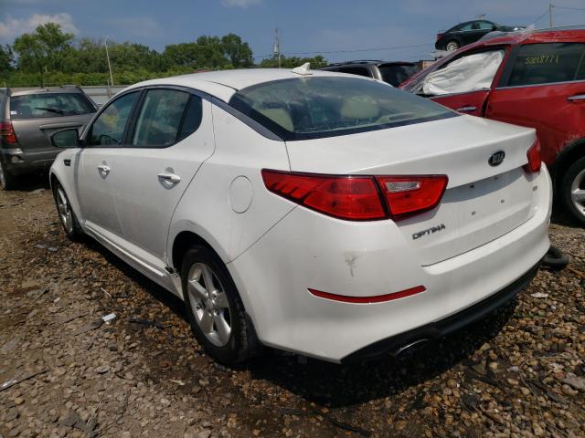 Photo 2 VIN: 5XXGM4A74FG510493 - KIA OPTIMA LX 