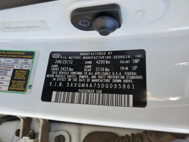 Photo 11 VIN: 5XXGM4A75DG095861 - KIA OPTIMA LX 