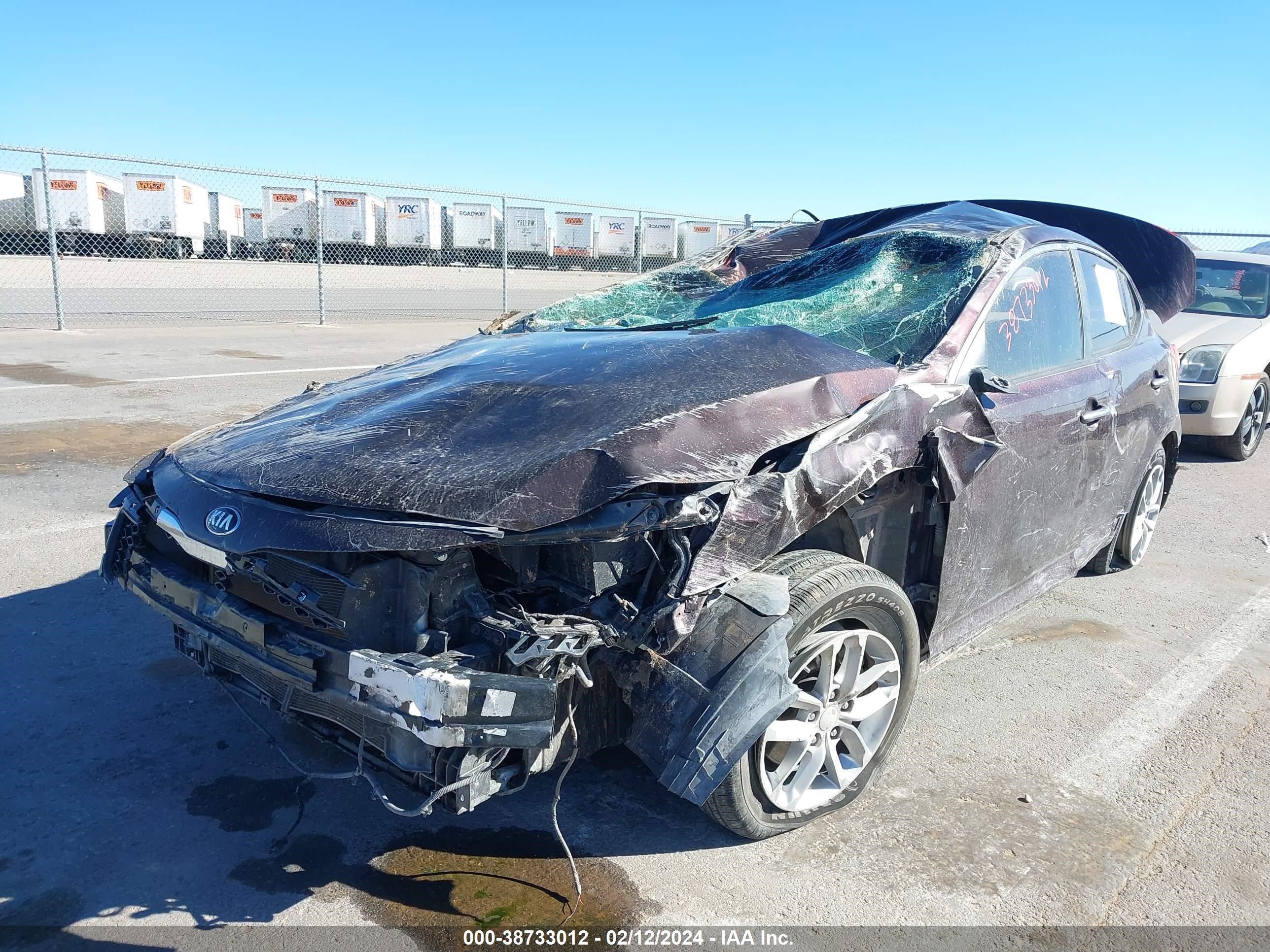 Photo 1 VIN: 5XXGM4A75DG124727 - KIA OPTIMA 