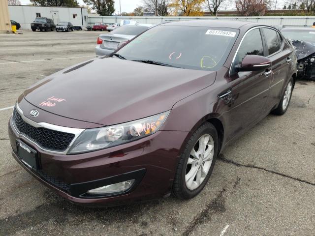 Photo 1 VIN: 5XXGM4A75DG136795 - KIA OPTIMA LX 