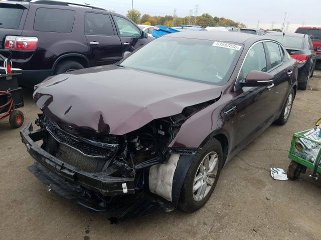 Photo 1 VIN: 5XXGM4A75DG246147 - KIA OPTIMA LX 