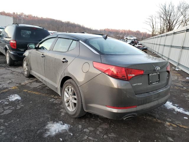 Photo 2 VIN: 5XXGM4A75DG250571 - KIA OPTIMA LX 