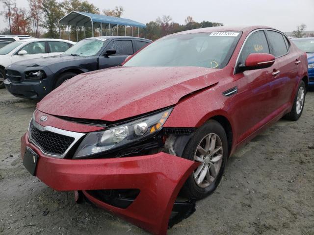 Photo 1 VIN: 5XXGM4A75DG256595 - KIA OPTIMA LX 