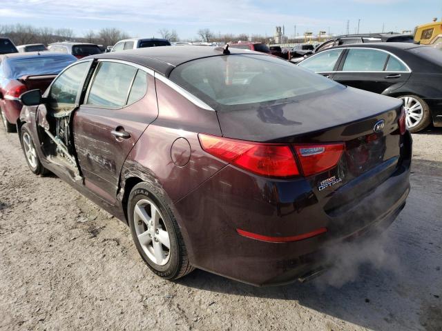 Photo 2 VIN: 5XXGM4A75EG275407 - KIA OPTIMA LX 