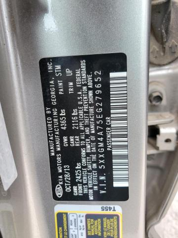 Photo 11 VIN: 5XXGM4A75EG279652 - KIA OPTIMA LX 