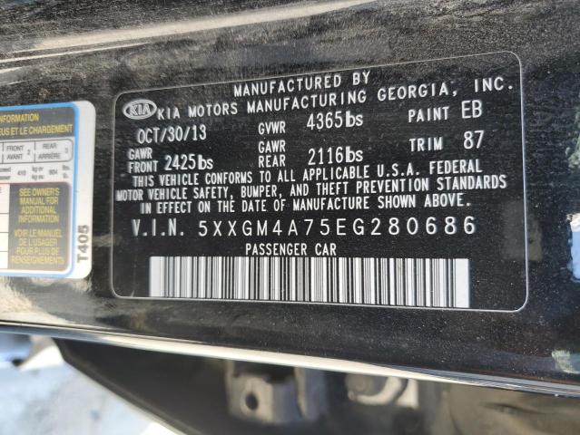 Photo 11 VIN: 5XXGM4A75EG280686 - KIA OPTIMA 