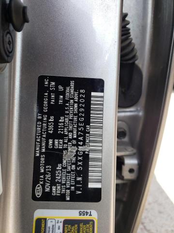 Photo 12 VIN: 5XXGM4A75EG292028 - KIA OPTIMA LX 