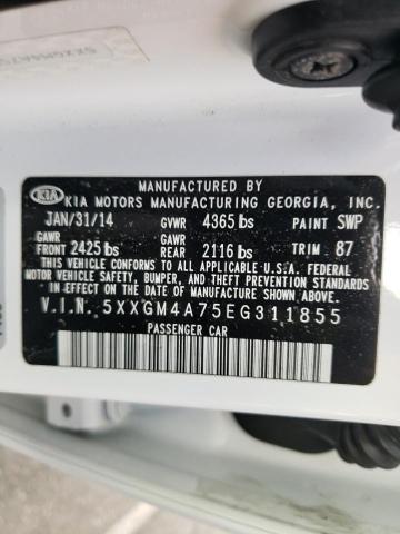 Photo 11 VIN: 5XXGM4A75EG311855 - KIA OPTIMA 