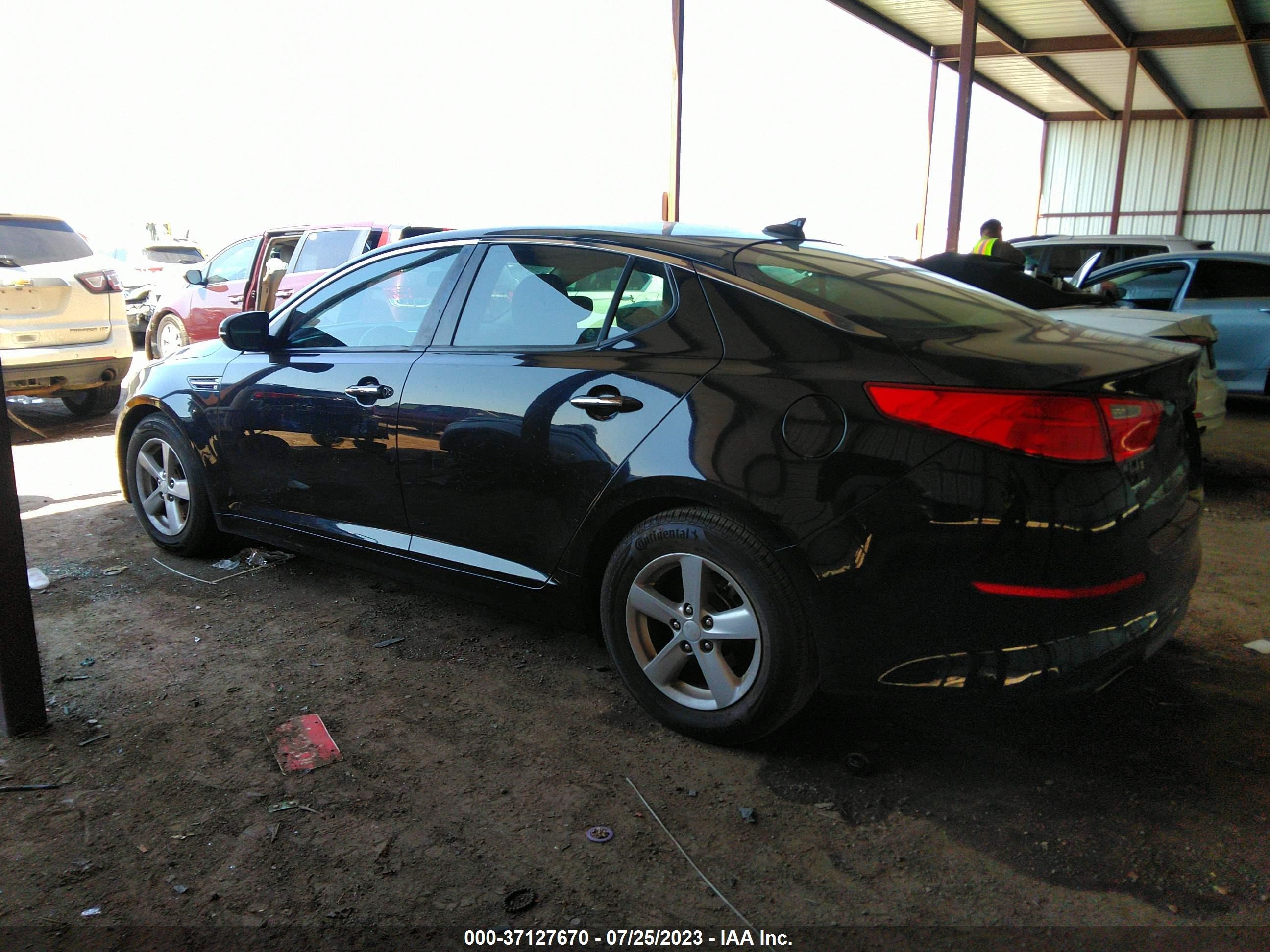 Photo 2 VIN: 5XXGM4A75EG333449 - KIA OPTIMA 