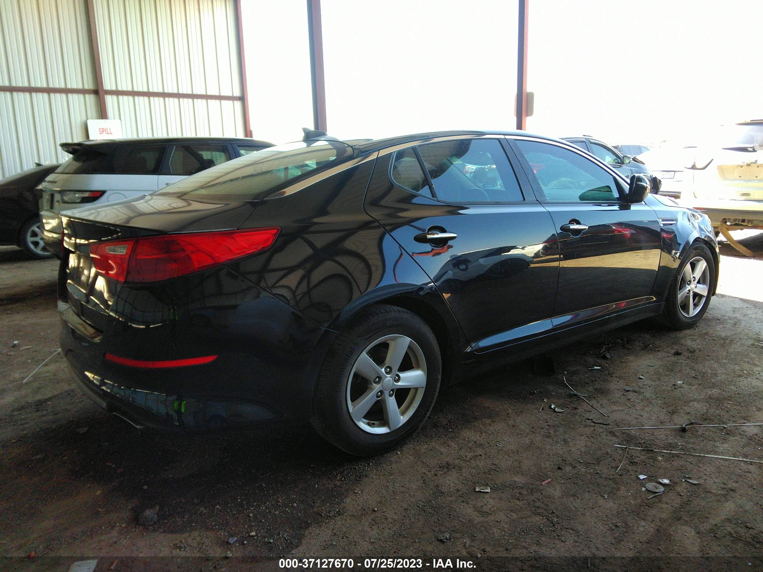 Photo 3 VIN: 5XXGM4A75EG333449 - KIA OPTIMA 