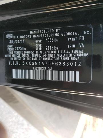 Photo 11 VIN: 5XXGM4A75FG383012 - KIA OPTIMA 