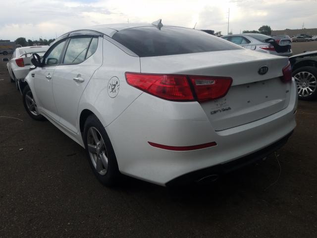 Photo 2 VIN: 5XXGM4A75FG400925 - KIA OPTIMA LX 