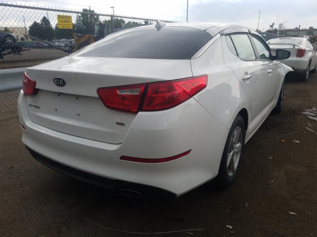 Photo 3 VIN: 5XXGM4A75FG400925 - KIA OPTIMA LX 