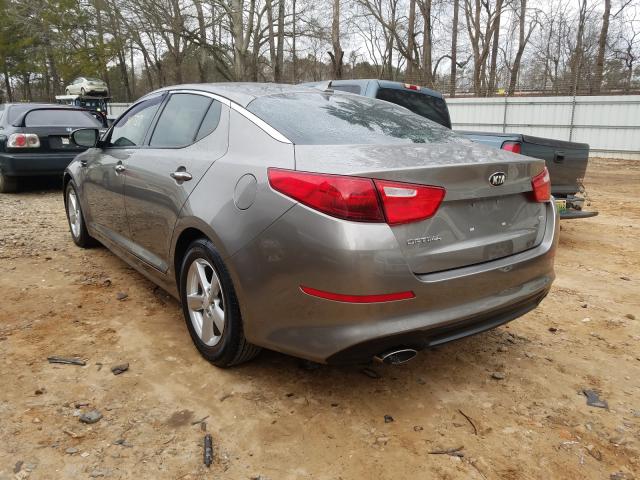 Photo 2 VIN: 5XXGM4A75FG409415 - KIA OPTIMA LX 