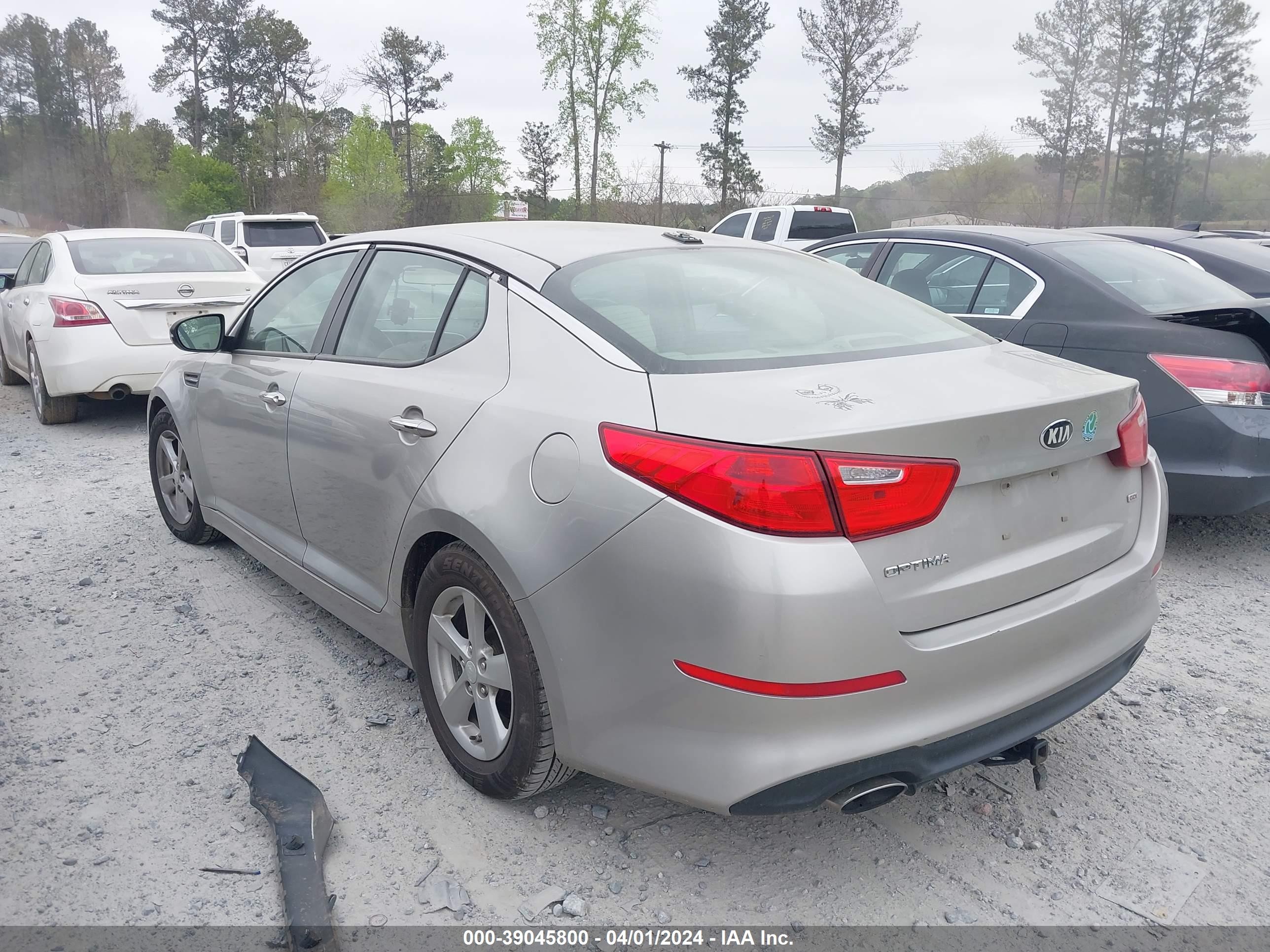 Photo 2 VIN: 5XXGM4A75FG446626 - KIA OPTIMA 